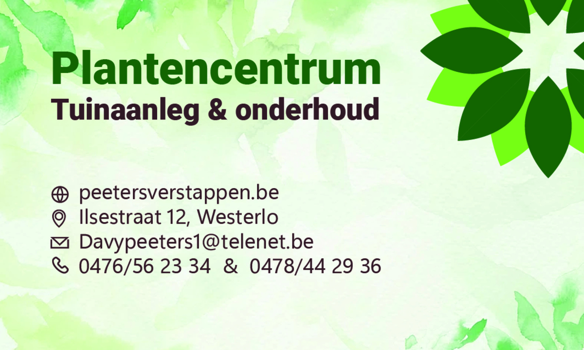 Tuinonderhoud & plantencentrum
